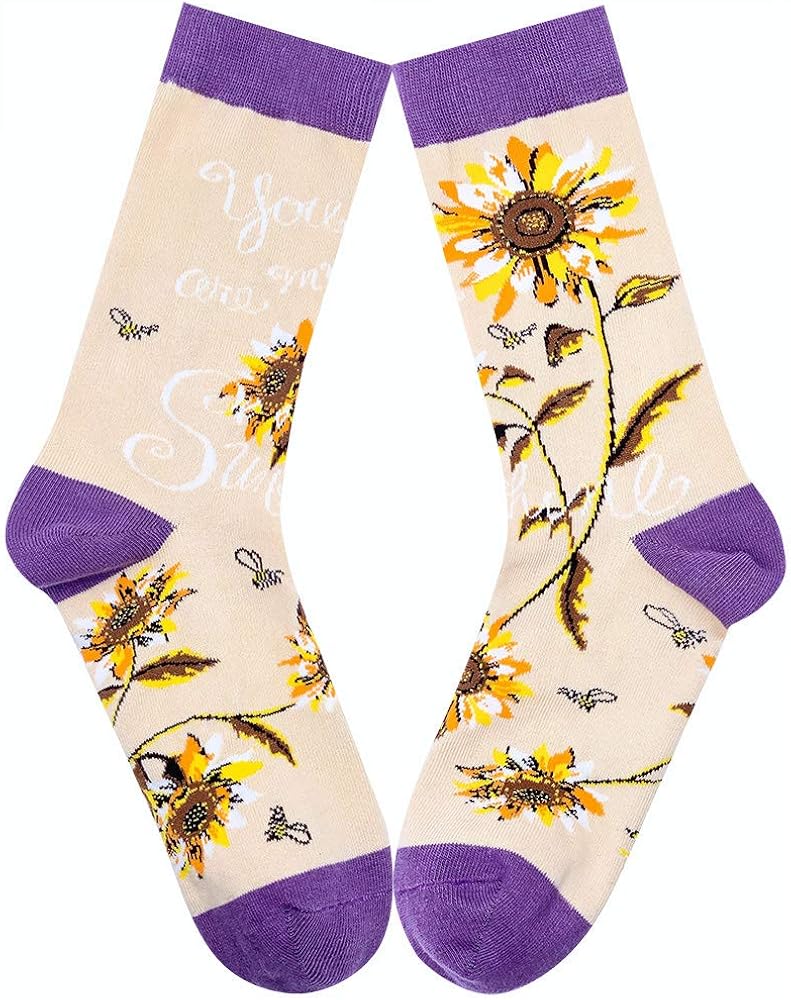 Women's Novelty Animal Socks, Goat Casual Crew Cute Funky Socks Girls : Clothing, Shoes & Jewelry