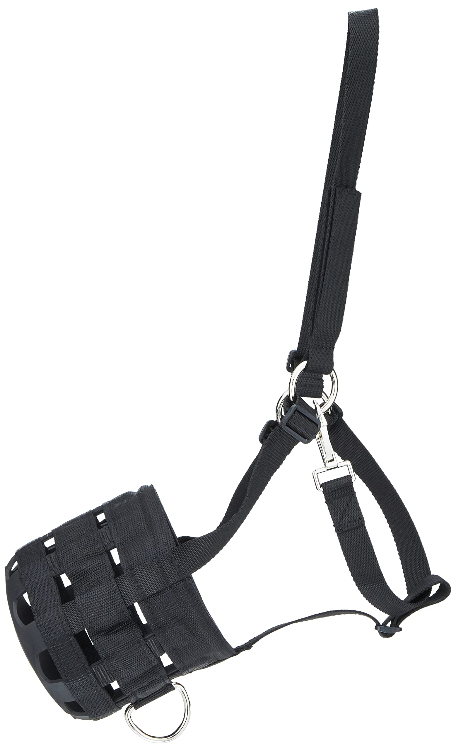 Kerbl Muselière Cheval Nylon Noir