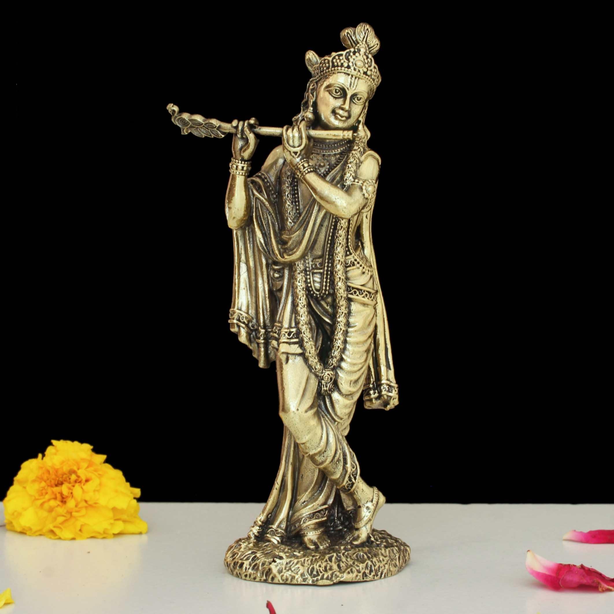 Krishna Showpiece - Resin Deity for Gifting -7