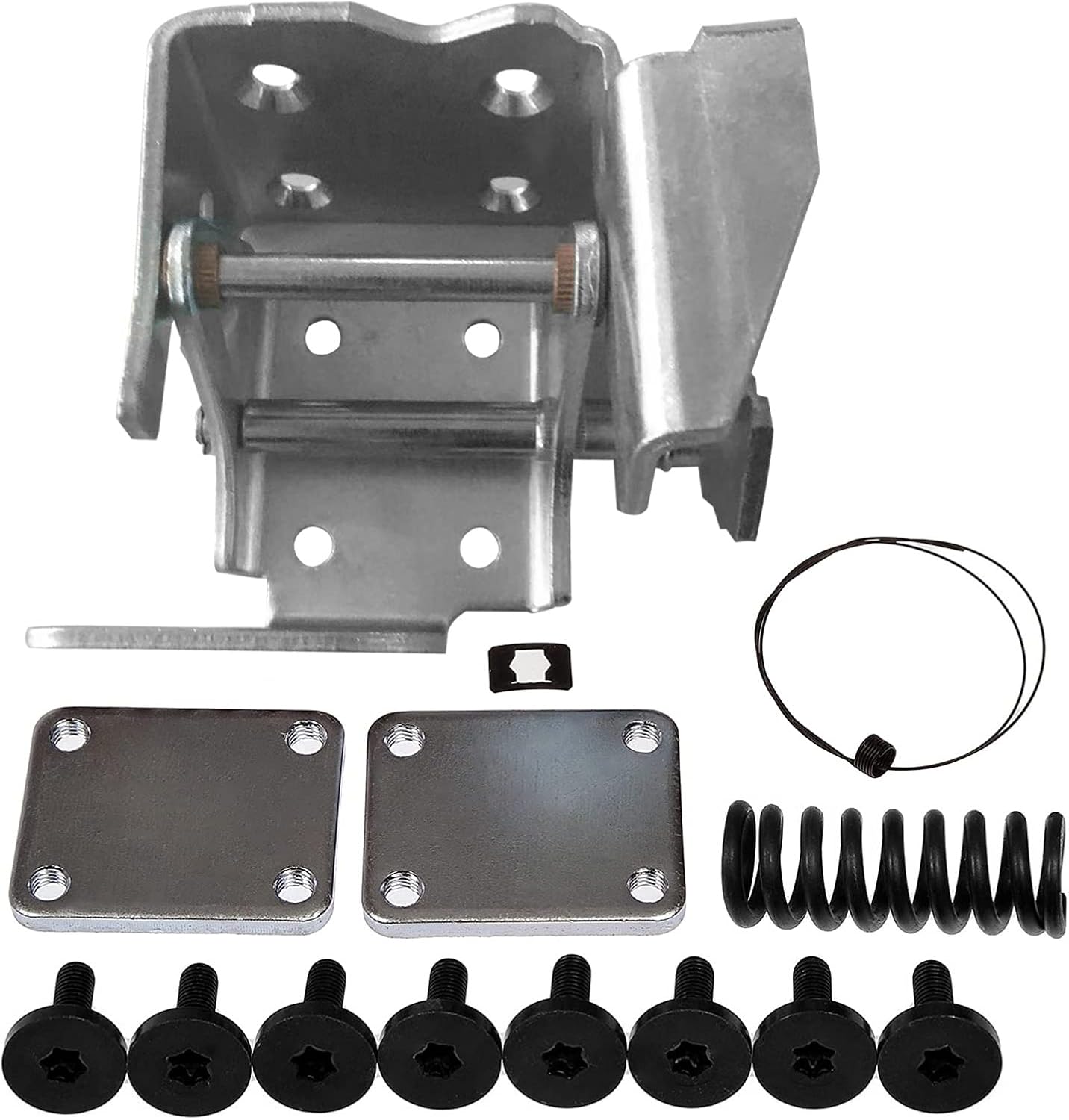 Front Upper Door Hinge Assembly Left Driver Side 15981547 Fits for Chevy S10 Pickup 1994-2004, Fits for GMC Envoy Jimmy Sonoma 1994-2004, Fits for Oldsmobile Bravada 1996-2001