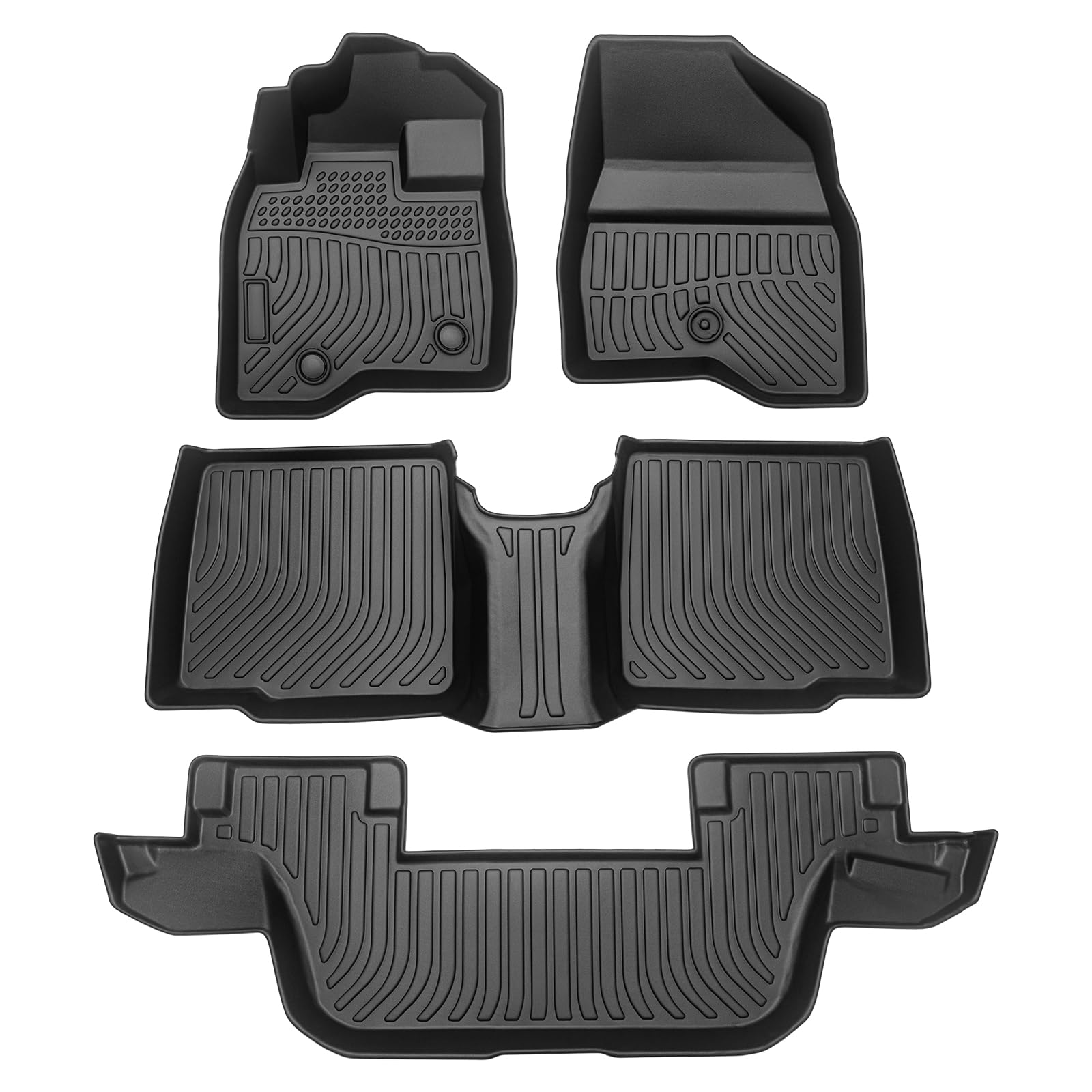 Floor Mats for 2015 2016 2017 2018 2019 Ford Explorer 7 Seats
