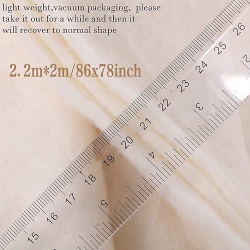 Miniatura 17 de Colcha de bateo de algodón natural, guata de bateo de algodón, para costura, para colcha, manualidades y manualidades