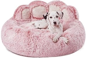 Jiupety Dog Bed with Standing Paws - 32 inch Extra Large Size