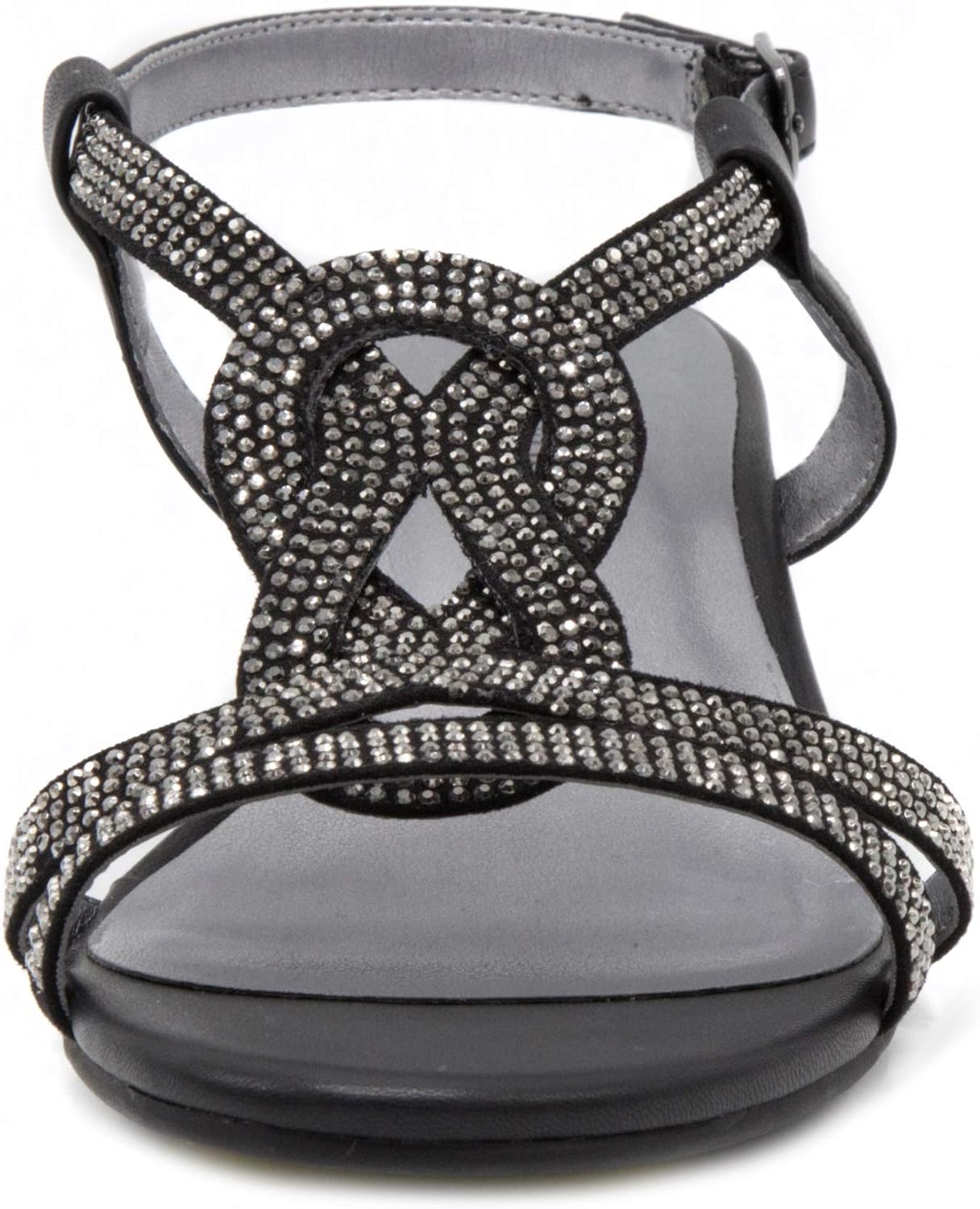 LONDON FOG Womens Macey Demi-Wedge Dress Sandals - Image 2