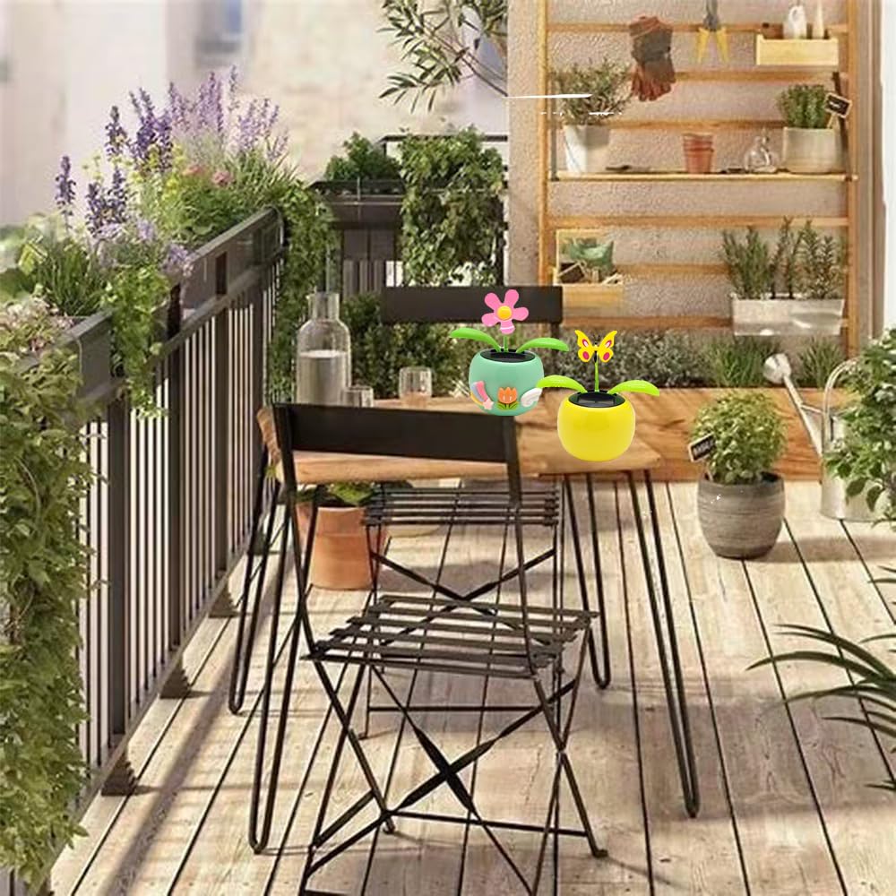 Vndnsy Shaking Dancing Flower Toy 6 Pcs Plastic Dancing Flowers | INDIA