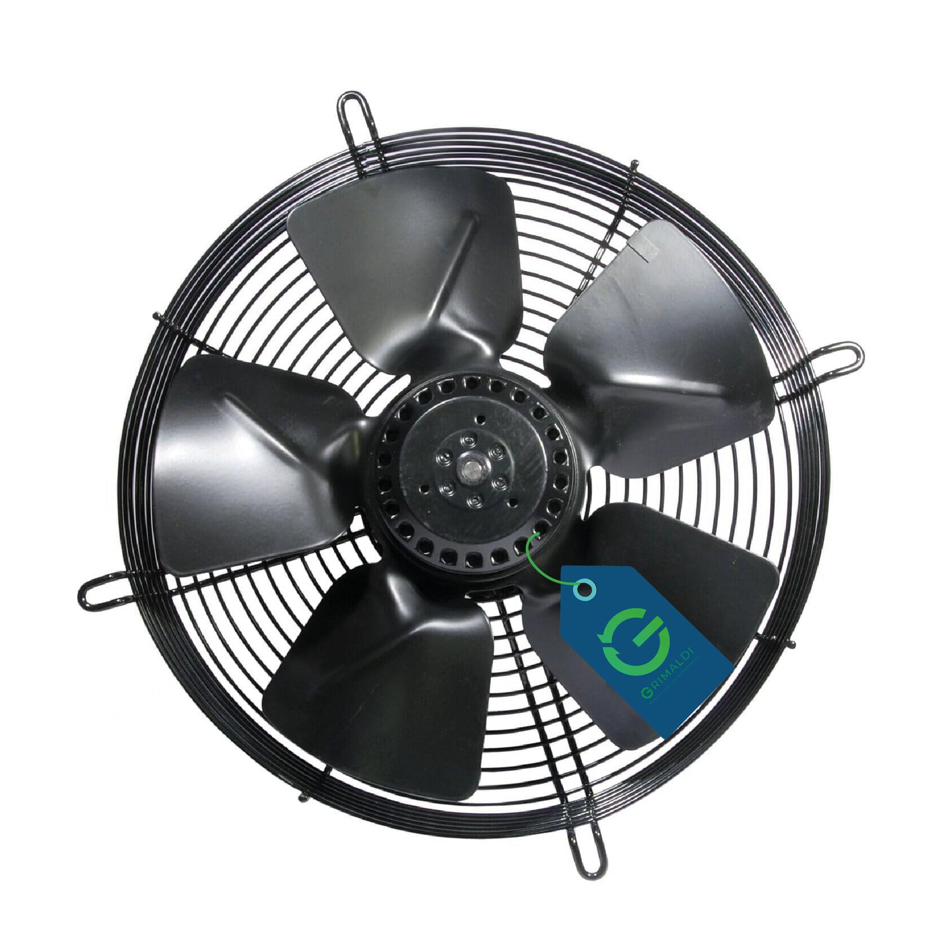G GRIMALDI Ventilatore Assiale Aspirante Ø 250 mm Compatibile 23510013 — 220V 1400rpm — Flusso Aria Potente — Ricambio Alternativo per Estrattori e Refrigerazione
