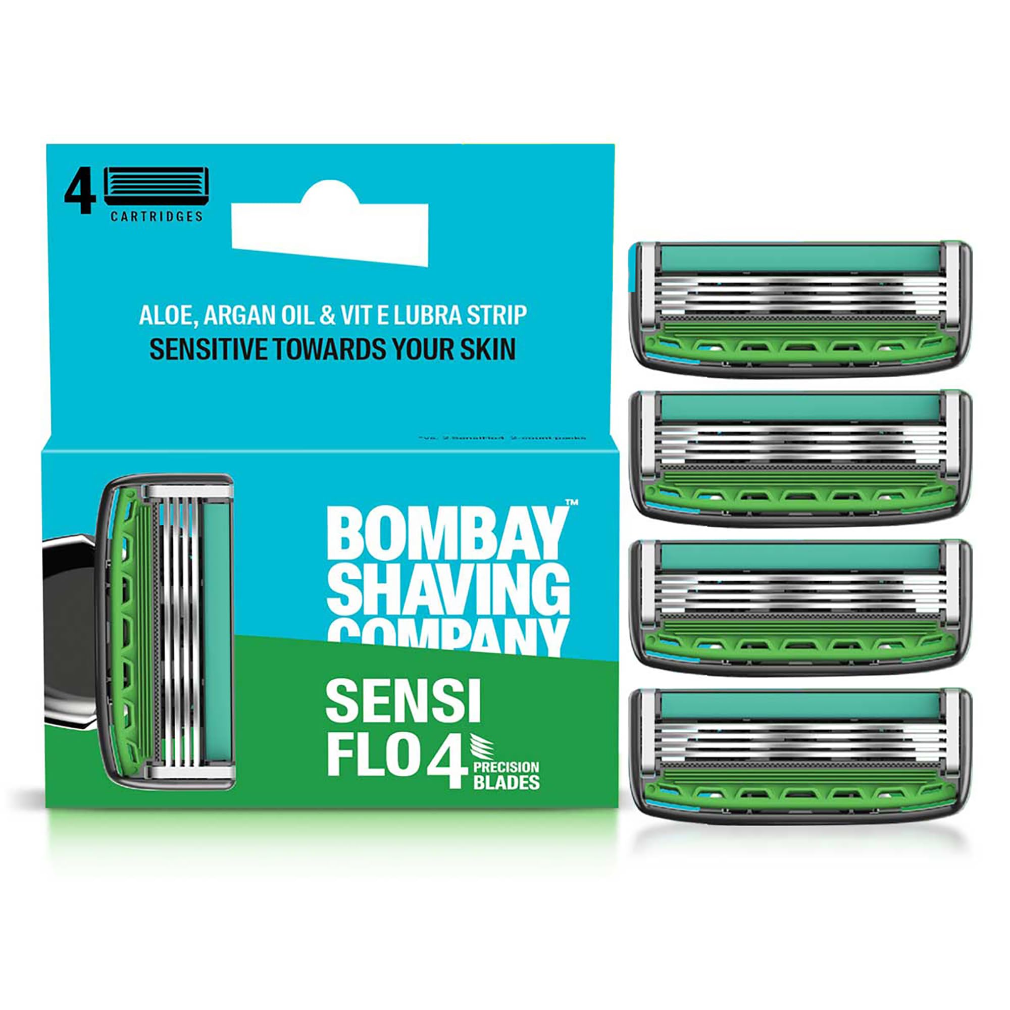 Bombay Shaving Company Sensiflo 4 Razor Cartridge | 1 count (Pack of 4) (B0CCSLLPJH) Amazon Price History, Amazon Price Tracker