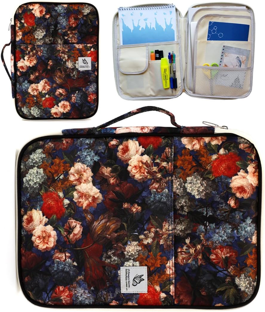 Uniuooi Portable A4 Documents Case Bag MultiFunctional Travel