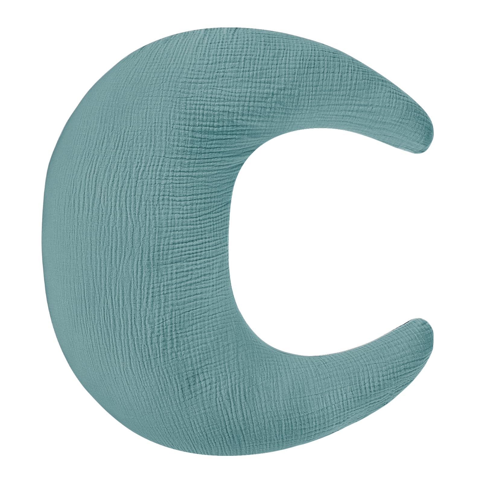 SWESEN Nursing Pillow Cover, Soft Removable Cover for Breastfeeding Pillows, Pillow Slipcover for Baby Boys and Girls, Comfortable & Breathable, Blue,