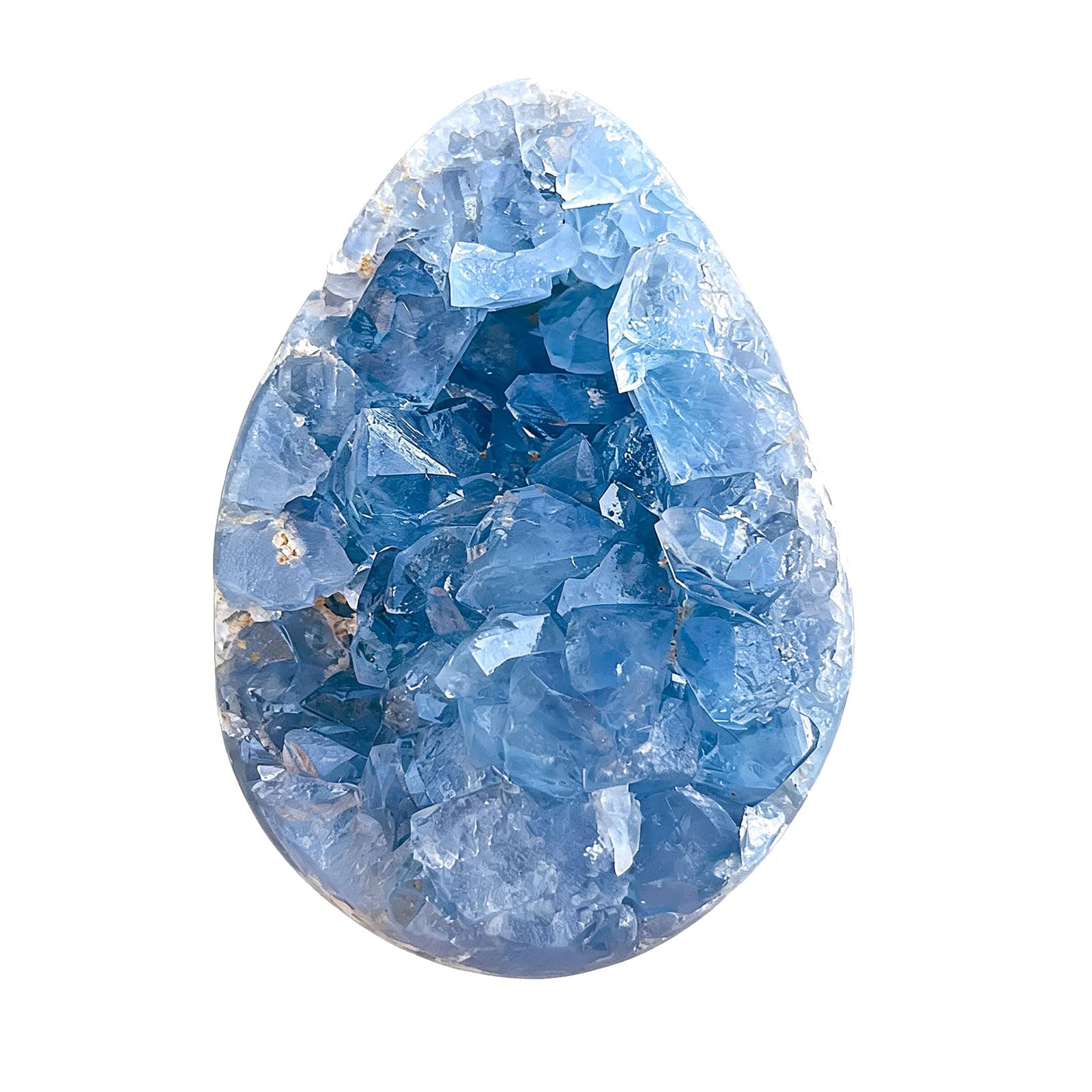 Natürliche Lapislazuli-Kristallcluster, Unregelmäßige Kristallform