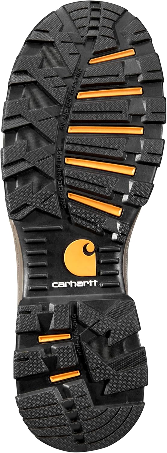 Carhartt Ground Force 10” Waterproof Wellington Boot - Breathable Composite Toe Work Boots for Men with EVA Midsole and Traction Outsole, EH Rated