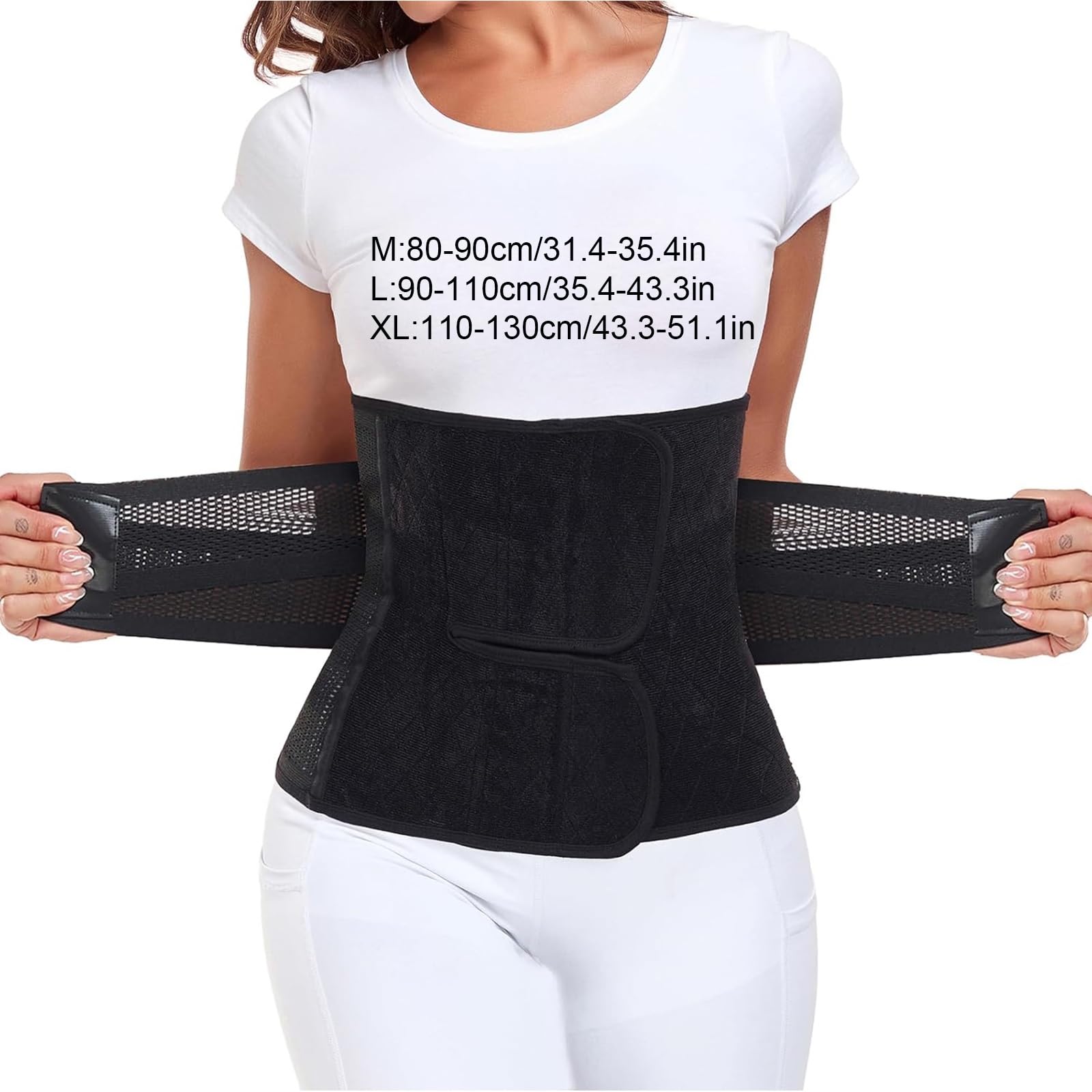 Postpartum Belly Belt, Postpartum Belt, Abdominal Belt, Cesarean Section Recovery Support Belt ，stomach Wrap Postpartum(Beige,Large)