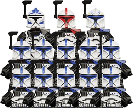 501st Phase 1 ARC Clone Troopers Muunilinst 10 Army Set, 13 Figures, Battle Pack with Accessories