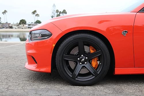 Miniatura 3 de iJDMTOY Juego de 4 piezas de 2.480 in 2.5 pulgadas, color plateado  Tapa central de recambio de tapa de llanta