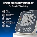 MEDTECH® BP18 Fully Automatic Portable Digital Blood Pressure Monitor with Smart MDD Technology and USB-C Port - Full Size Cuff - 22-42cm gallery image