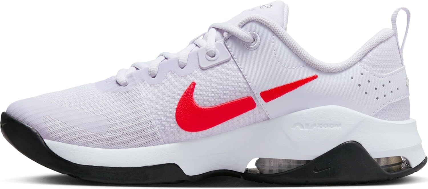 Nike Women's Zoom Bella 6 Low, Barely Grape Bright Crimson Black White, 8 US - Image 6