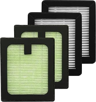 Dryer Advanced HEPA Filter for Baby Brezza Bottle Dryer Advanced and Baby Brezza Bottle Washer, 4 Pack