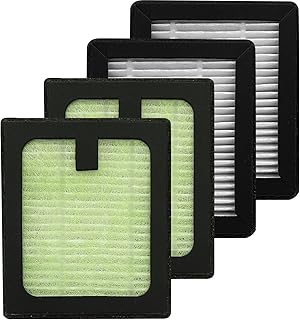 Dryer Advanced HEPA Filter Compatible with Baby Brezza Baby Bottle Dryer Advanced and Baby Brezza Baby Bottle Washer, 4 Pack