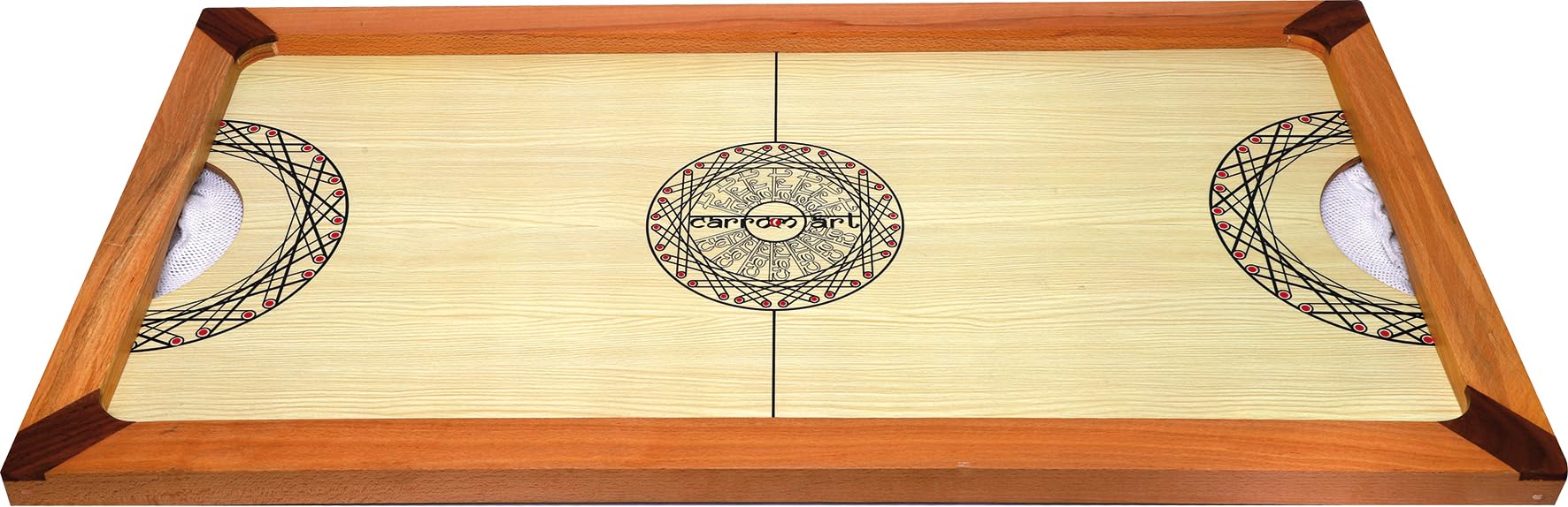 Carrom Art | Le Shuffle Puck ou Air Hockey Mango - 90 x 45 cm