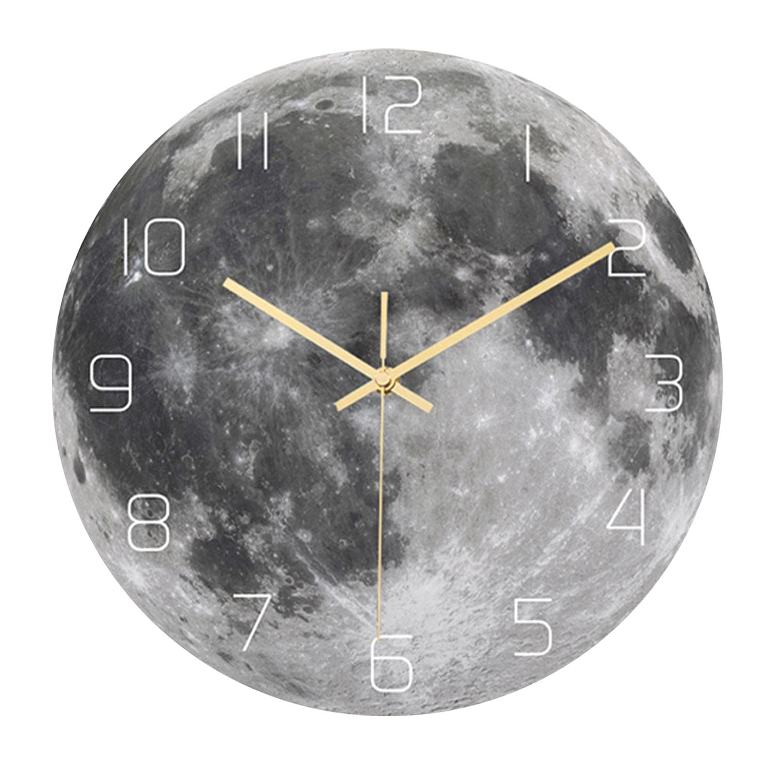 Reloj de Pared Luminoso Acrílico con Movimiento Silencioso Números y Estilo Contemporáneo Apto para Cocina y Restaurante 30cm
