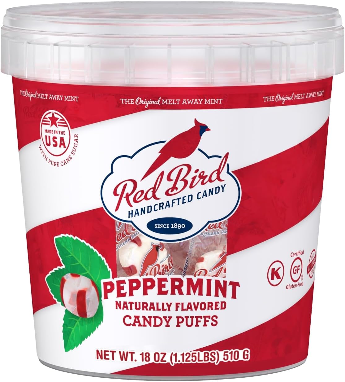 Soft Peppermint Puffs (93 Count) 18 Oz