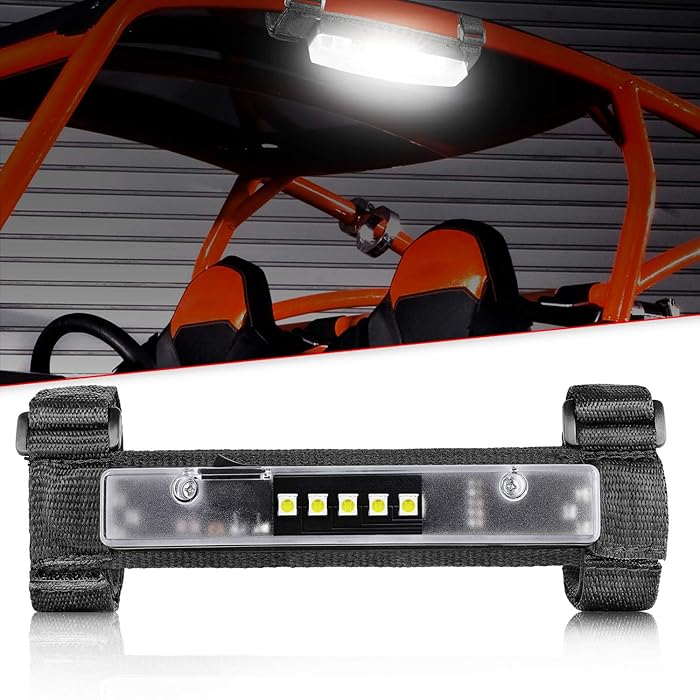 Buy TeochewLED UTV Dome Light Universal Roll Bar Mount LED Light UTV