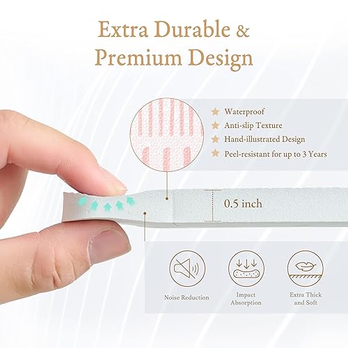 Miniatura 3 de PopsyKosy Tapete de juego de piso para bebé de alta calidad, grueso y acolchado, tapete de espuma de 0.5 pulgadas, no tóxico, sin olor, 6 azulejos,