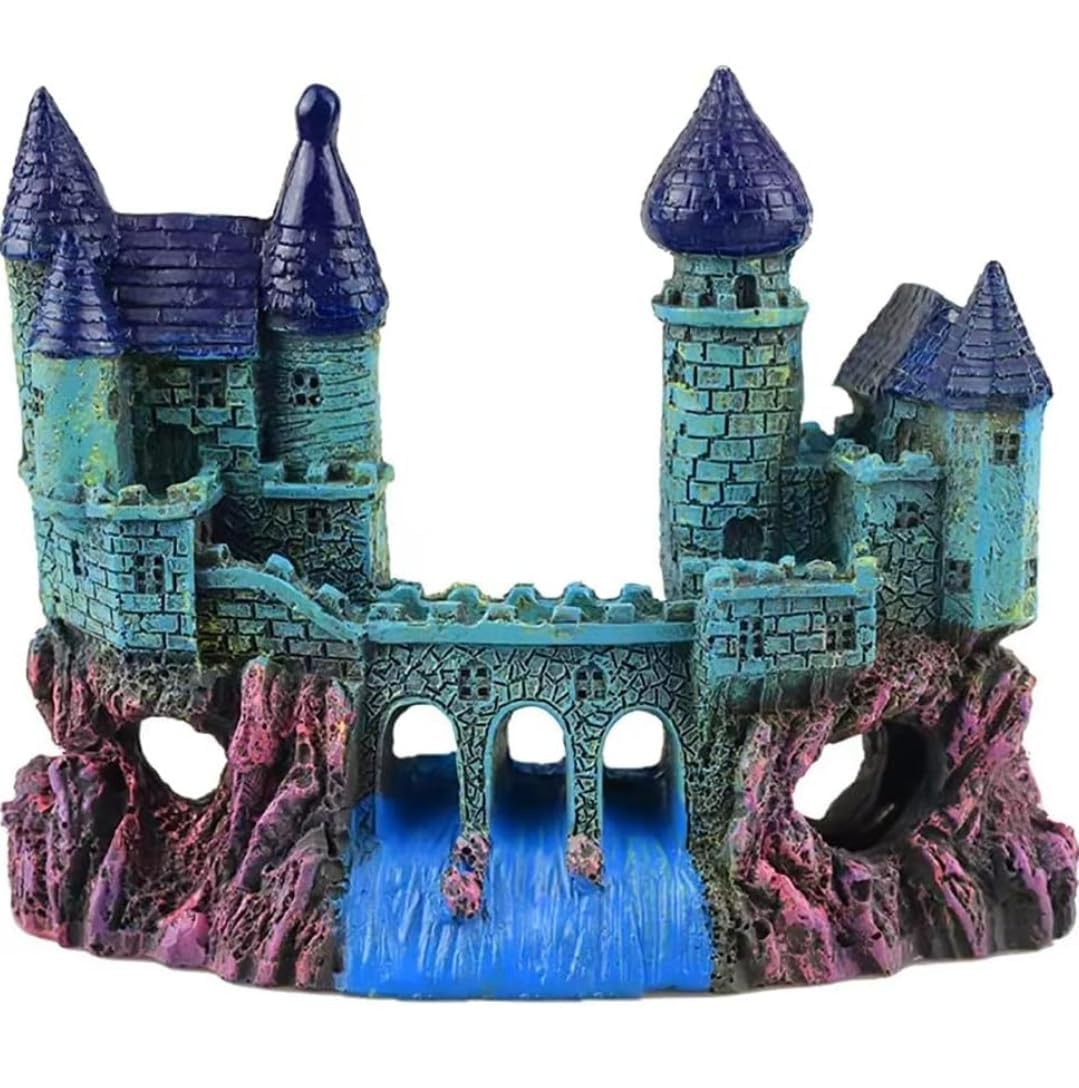 Kizzy Pets Aquarium Decorative Broken Castle Ornaments for Natural Looking in Fish tenk (B0CBPT7KWJ) Amazon Price History, Amazon Price Tracker