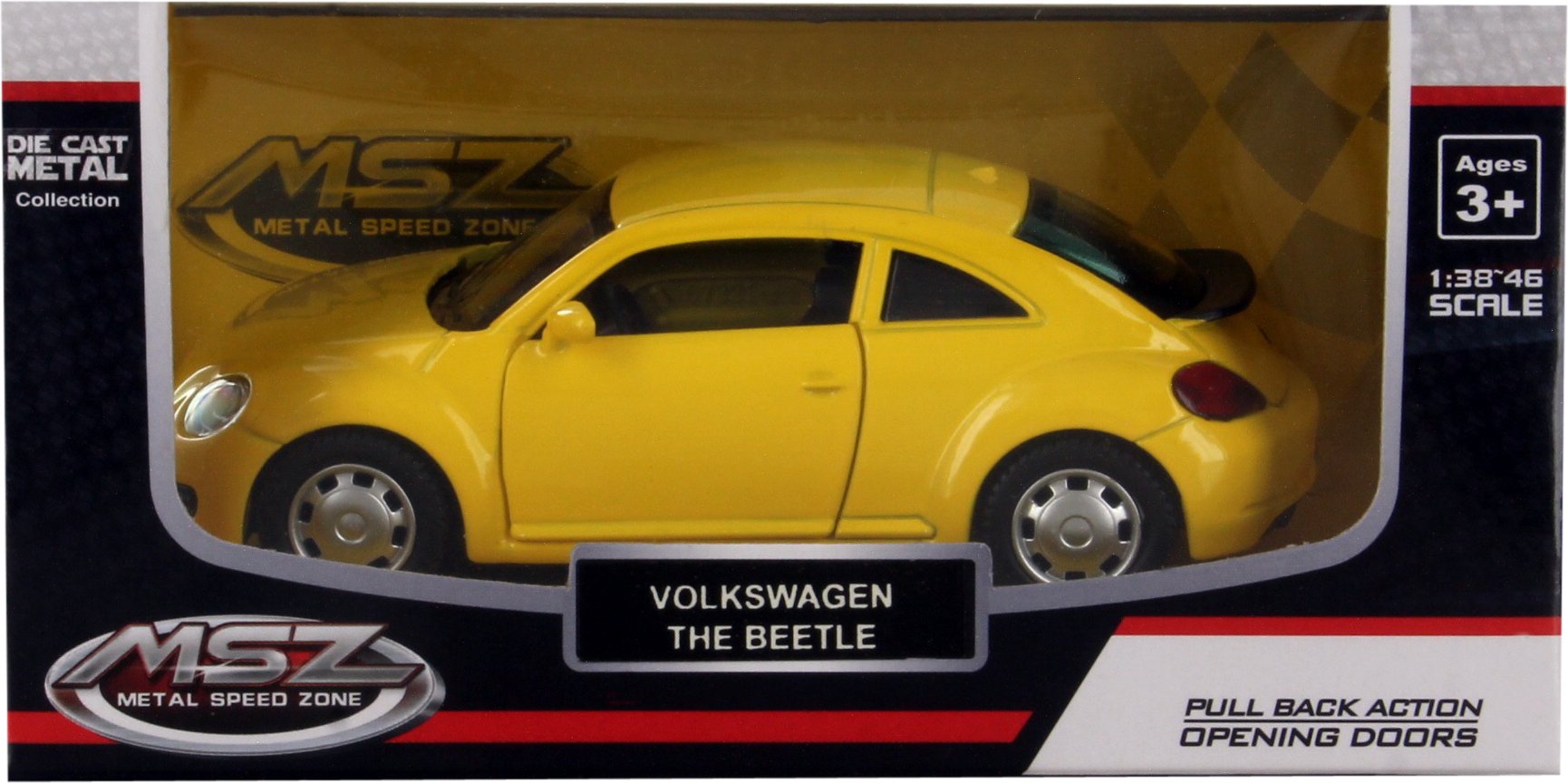 Volkswagen The Beetle ミニカーセット MSZ 1:38 Volkswagen The Beetle Car Model : Amazon.in: Toys & Games