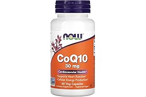 NOW Foods CoQ10 30mg, 60CT