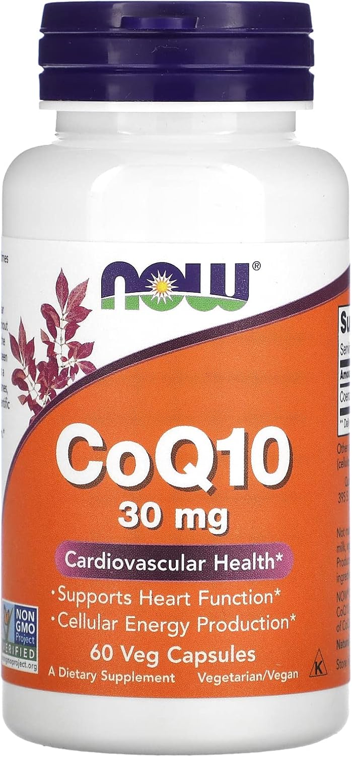 Now Foods Co Q10 30mg, 60 CT