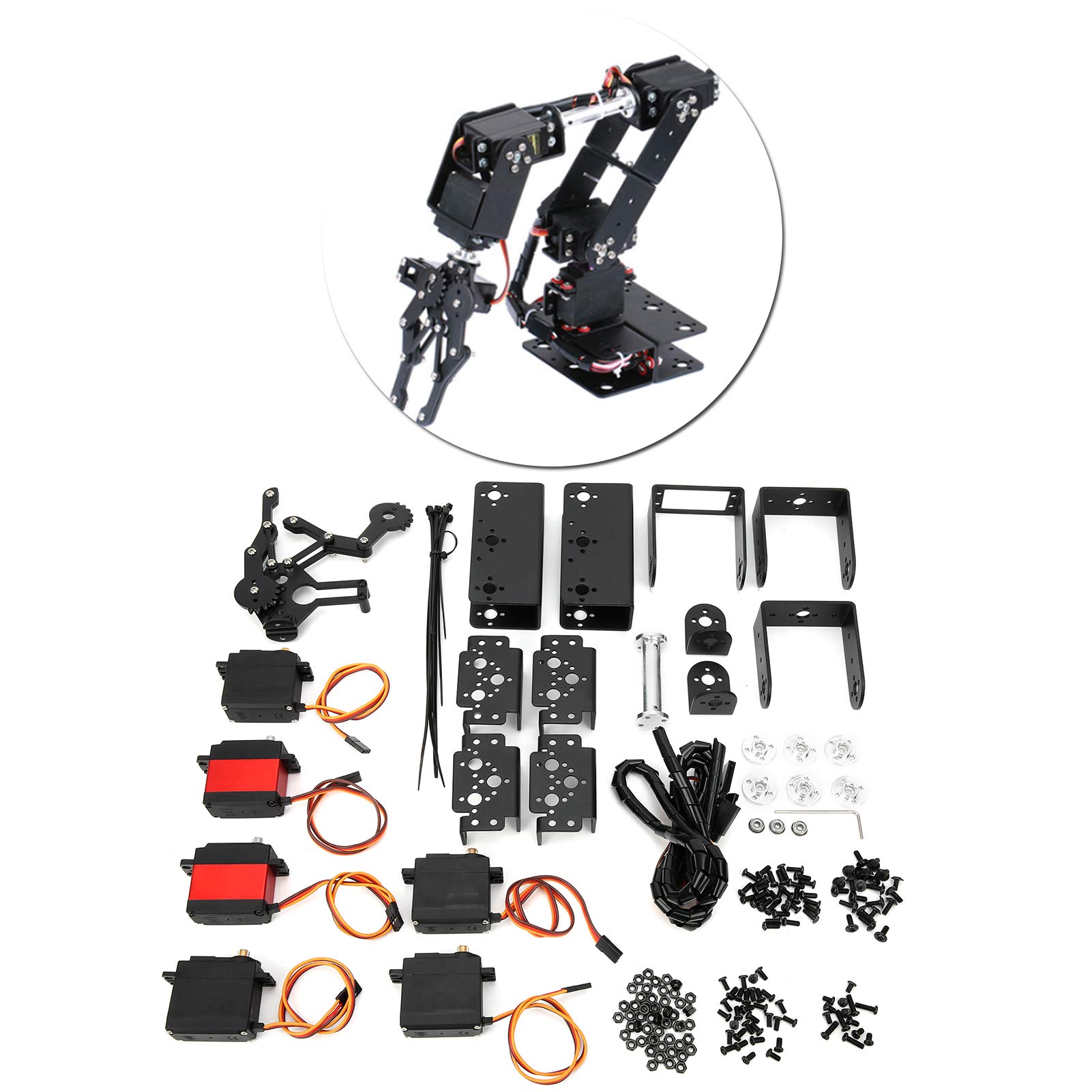 Mechaniczne mocowanie ramienia łatwe elastyczne miękkie akcesoria do robota 4264 zestaw montażowy DIY dla producenta edukacji uniwersyteckiej zestaw edukacyjny