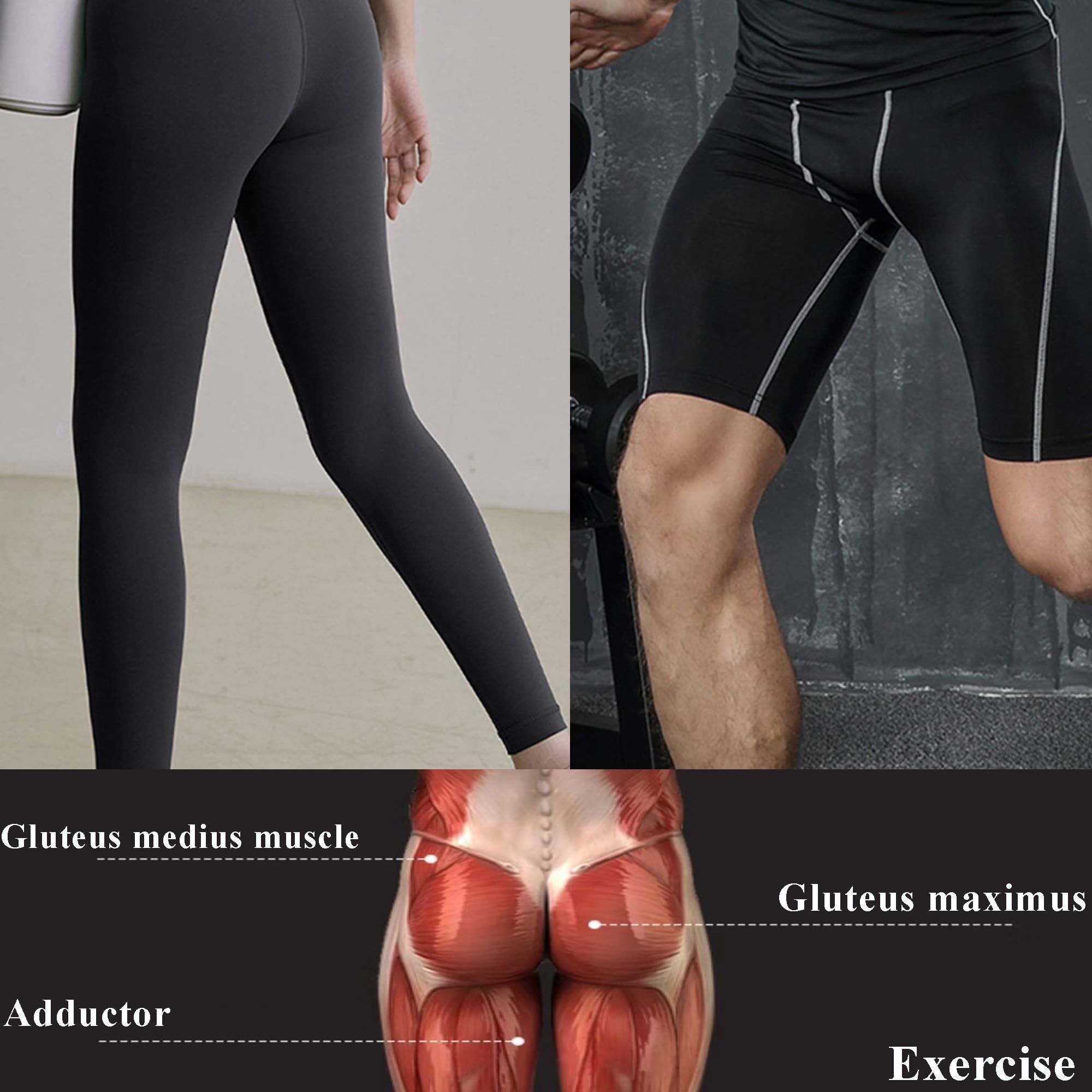 Oberschenkeltrainer, Beintrainer Beckenbodentrainer für Frau, Mann, Beckenboden Trainingsgerät mit Zählfunktion, Einstellbar Widerstand Oberschenkel Trainingsgerät, Fitnessgeräte für Zuhause