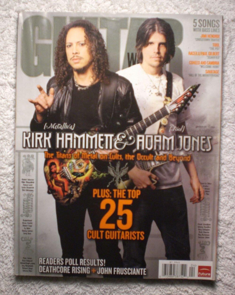 Amazon.com: Kirk Hammett (Metallica) & Adam Jones (Tool) - Guitar