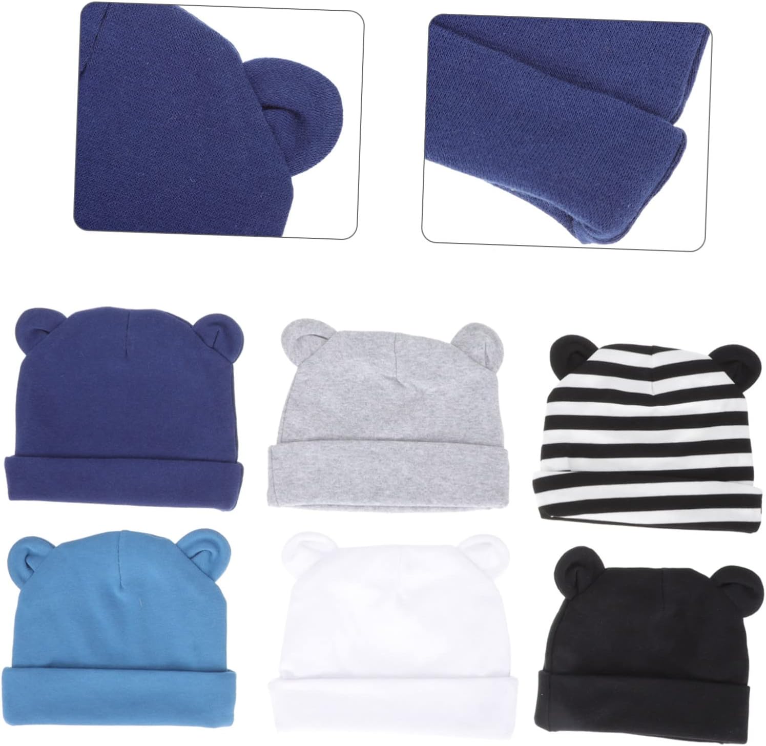 LIFKOME Children's Fetal Cap Ears Hat Girl Hat Newborn Hat Knitted Hat Kid Bonnet for Boy Hat Bonnet Hat for Boy