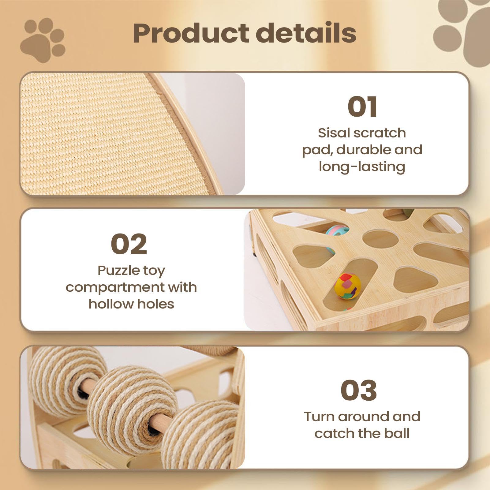 Vertical – Protector de muebles y pista de pelota – Tabla rascador vertical, resistente a los arañazos para salón, apartamentos y esquinas