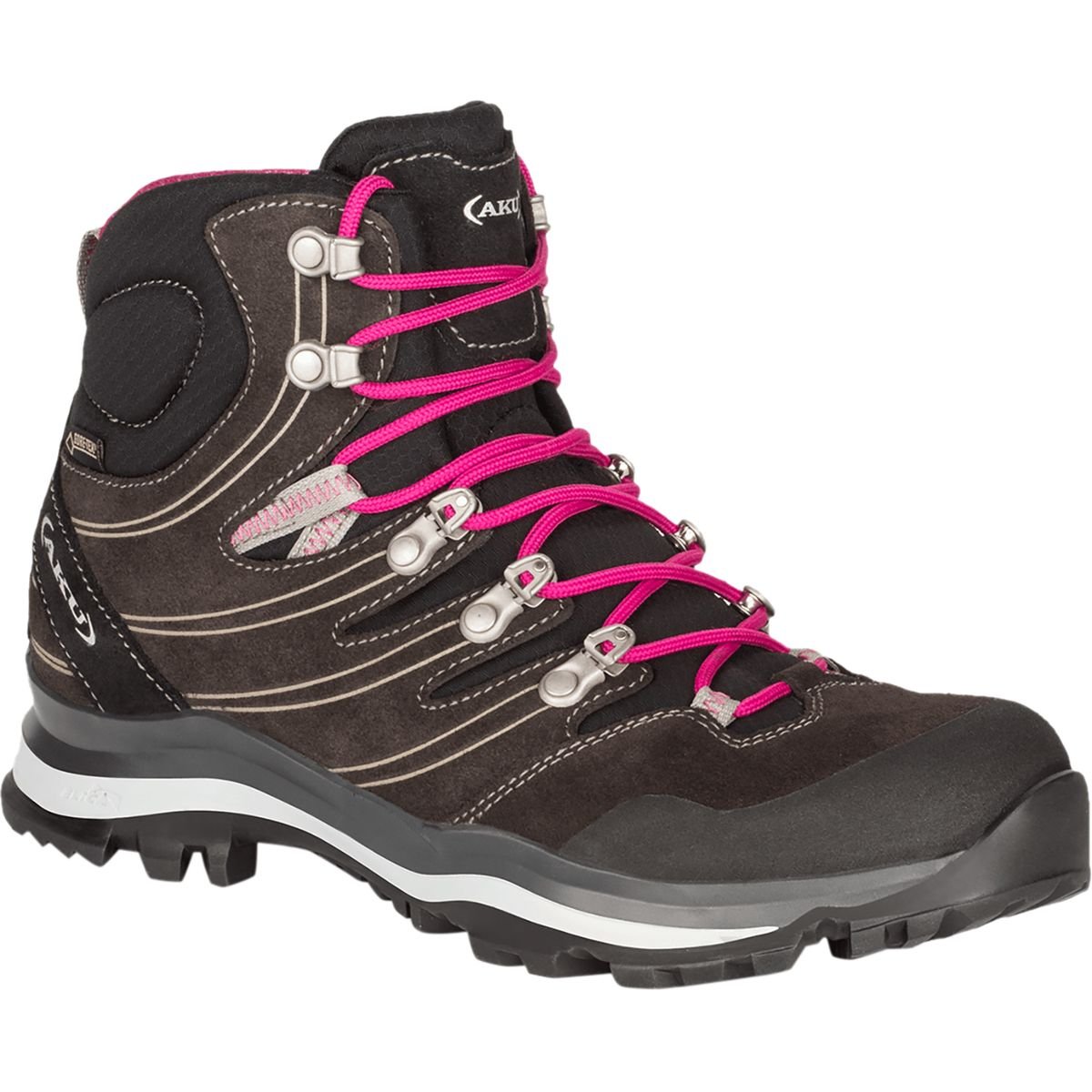 AKU Alterra GTX Trekking Boot - Women's, Anthracite/Magenta, 8.5, 403-309-8.5