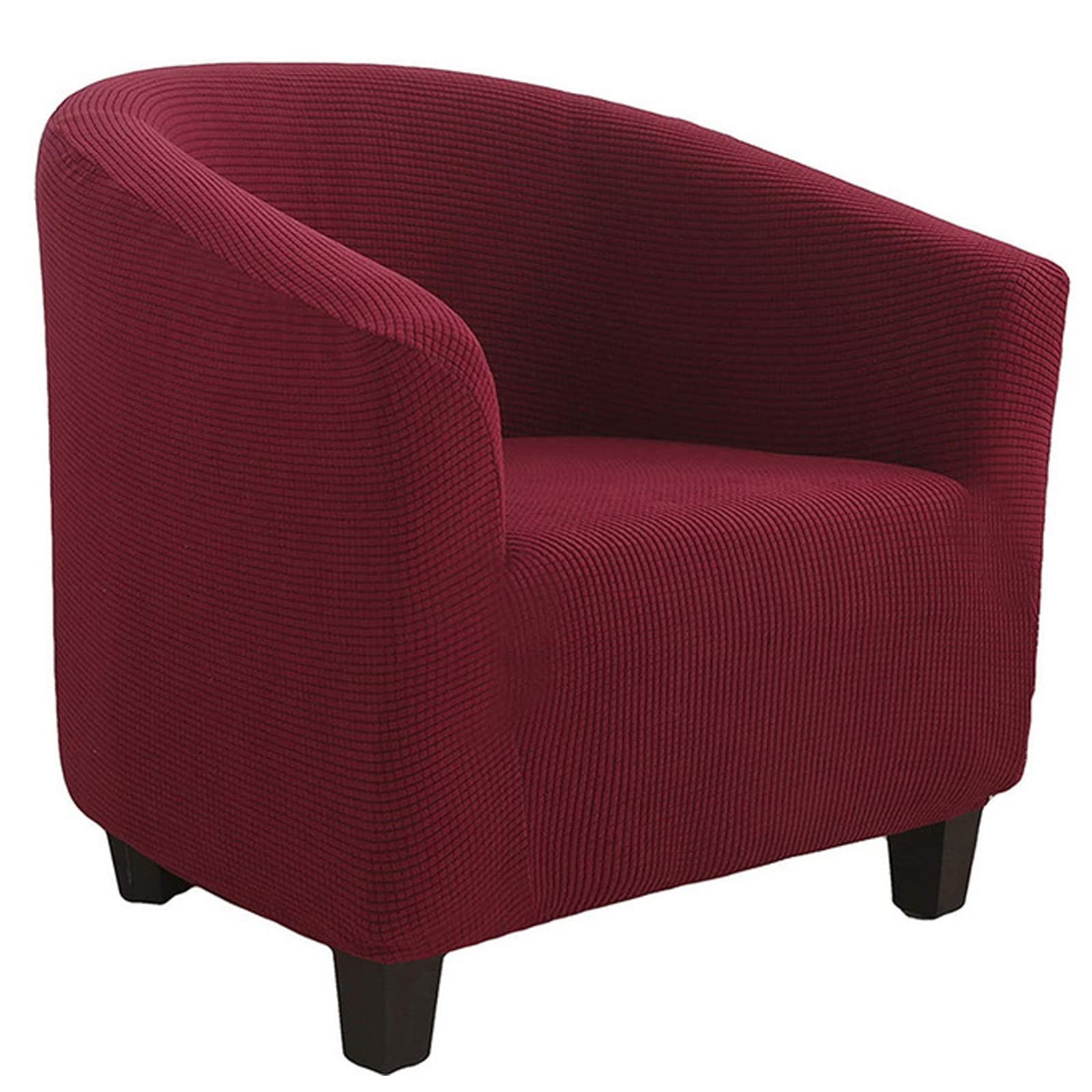 Funda de sillón Chesterfield elástica Konsilsa para cubrir butaca de dormitorio