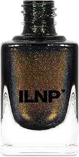 ILNP Shadow Grove - Green-to-Gold Black Holographic Shimmer Nail Polish