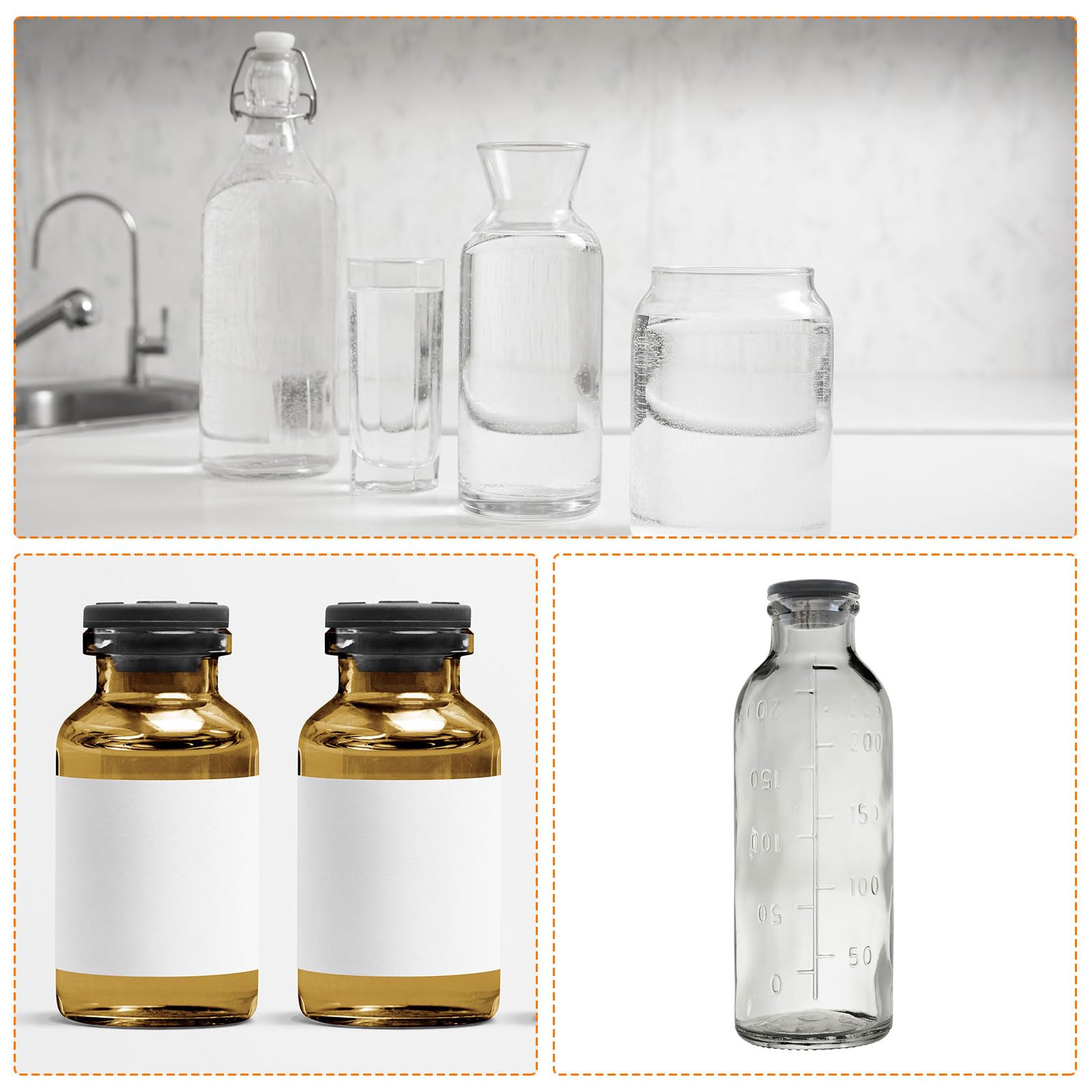 Tappi Tenuta Silicone - 30 Pezzi Fori 5mm | Copertura Impermeabile Per Pannelli | Bianco, Antiacido E Antiusura