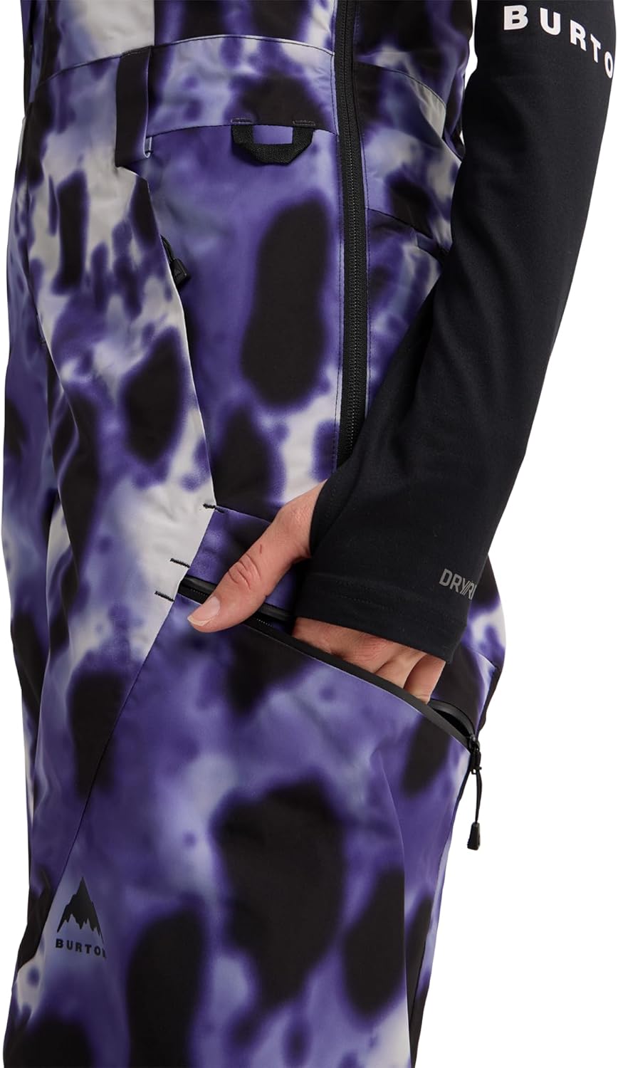 Burton Women's Reserve GORE-TEX 2L Bib Pants – Prism Pro, L - Image 6