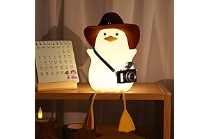 Adorable Cowboy Duck Lamp: Illuminate Your Nights with Adventure!