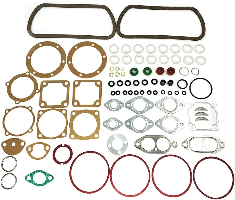 Kit completo de juntas do motor PartsFlow para VW Beetle, Super Beetle, Karmann Ghia, Squareback, Fastback e Thing