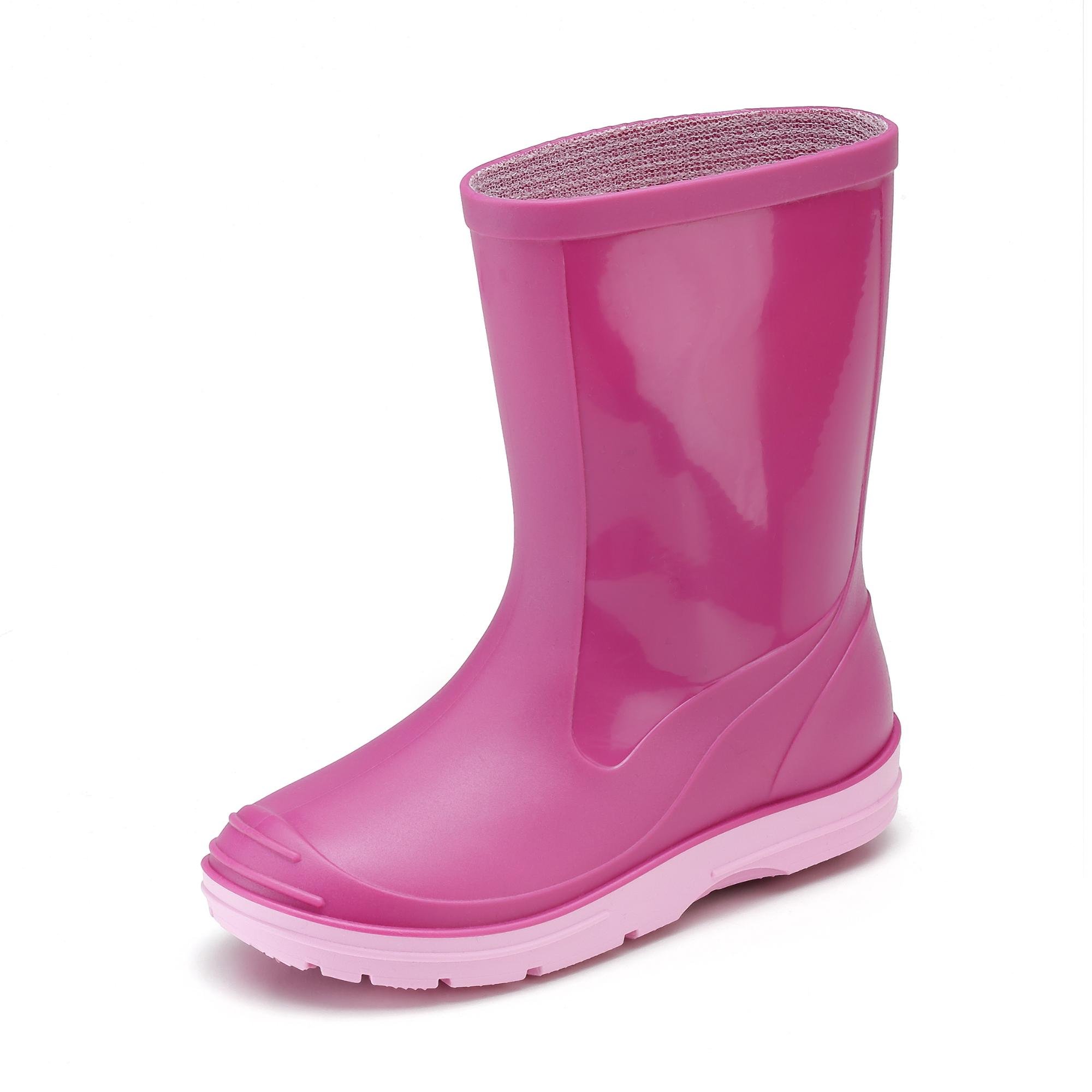 Beck Unisex Kids Basic 486 rubber boots, Pink, 12 UK Child