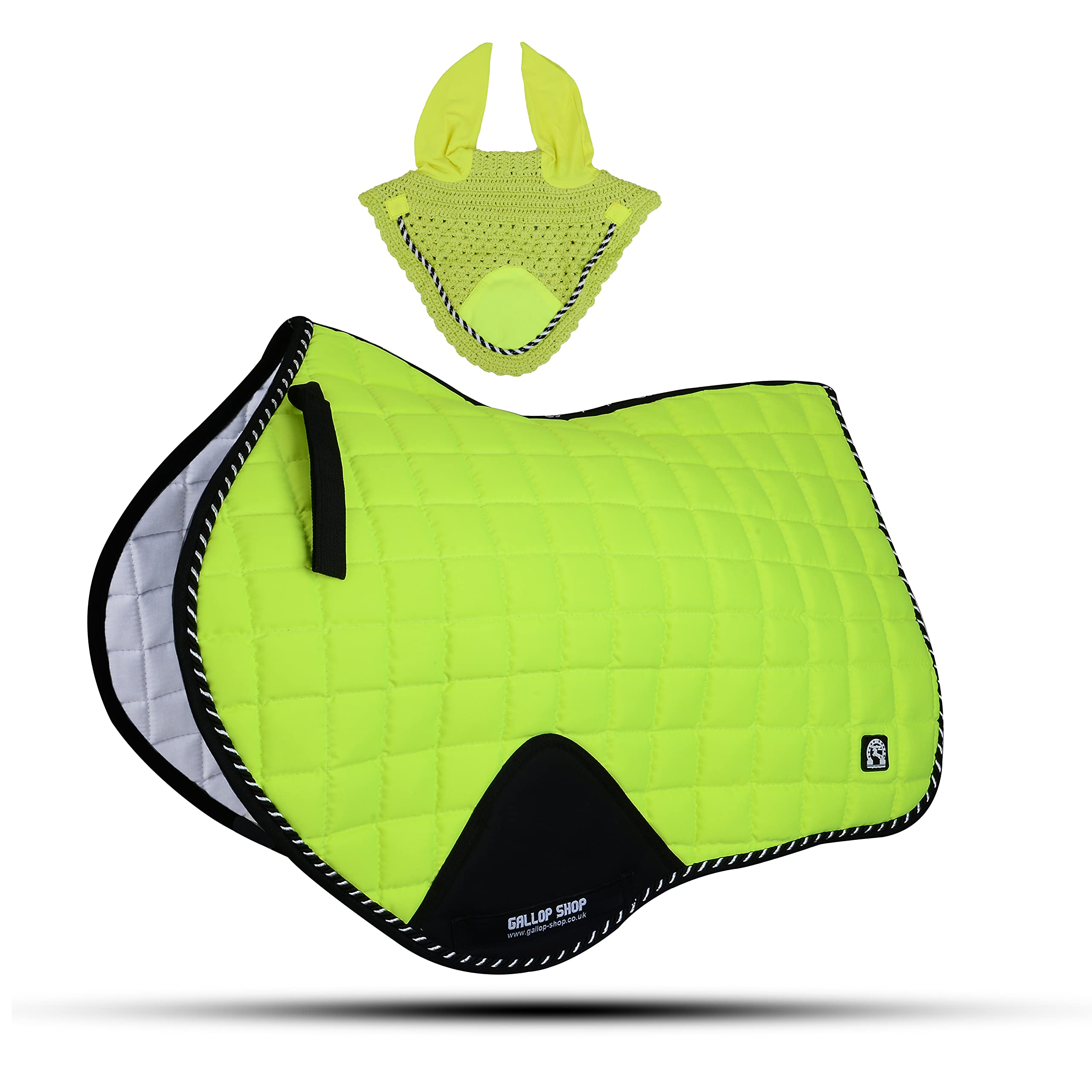 Sottosella per saltare a contatto stretto Numnah Sottosella Pad Free Ear (pieno, F.Yellow)