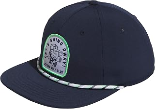 Adidas Junior's Lets Swing Away 5-Panel Rope Golf Hat, Collegiate Navy, One Size