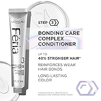 Vista 132 de L'Oreal Paris Feria Tinte permanente brillante multifacético, 721 Dusty Mauve, paquete de 1 10 negro azabache (negro más negro)