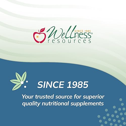 Miniatura 5 de Wellness Resources I3C + DIM para un metabolismo saludable de estrógenos, desintoxicación (60 cápsulas) - 300 mg I3C + 100 mg DIM - Vegano, sin