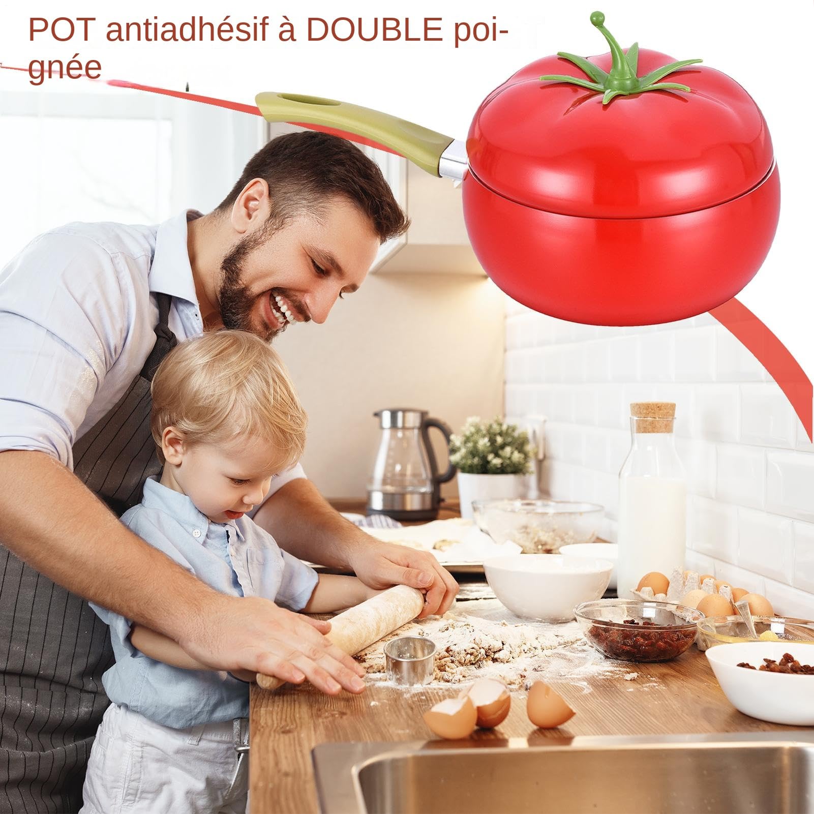 Praktischer Kochtopf, vielseitig und multifunktional | Kochtopf für Pasta, Suppe, Spaghetti, Konserven, Kochen, Schmoren