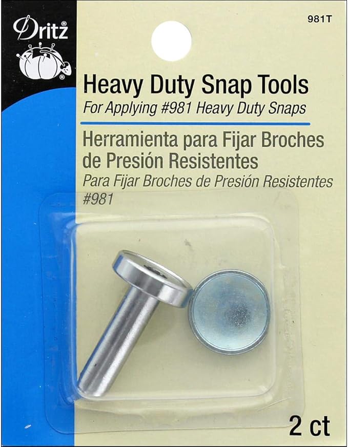 Dritz 981T Heavy Duty Snap Fasteners Tool, Metal